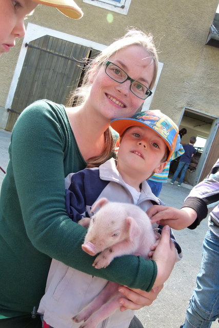 Johannes mit Mama Elisabeth. | Foto: Privat