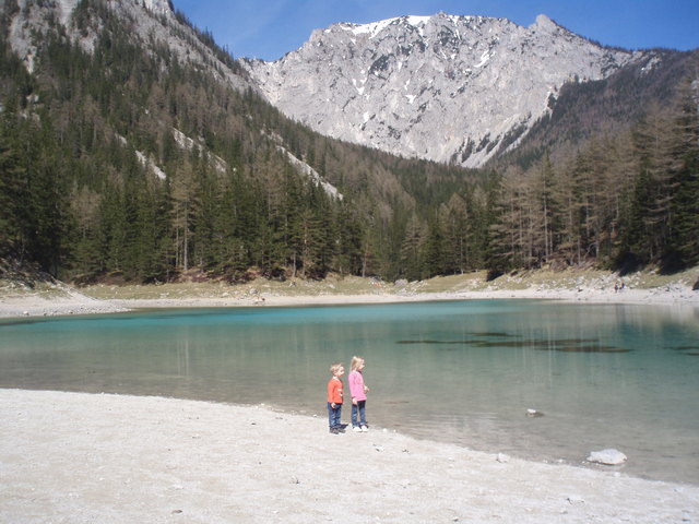 Am schönen "Grünen See" in Tragöß