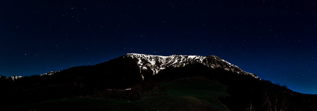 Schneealpe bei Nacht