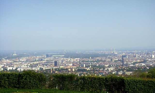 Blick auf Wien aus dem Kahlenberg