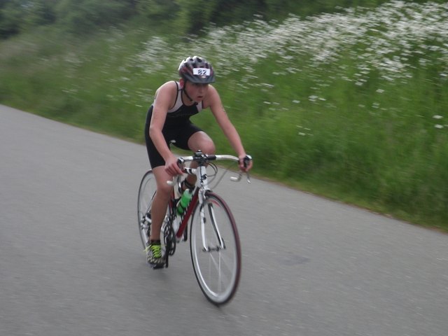 Raphael Mair auf der Radstrecke