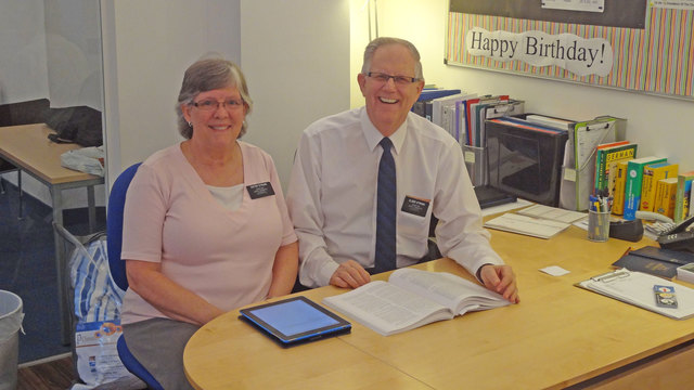 Elder Richard Strong mit seiner Frau Cynthia