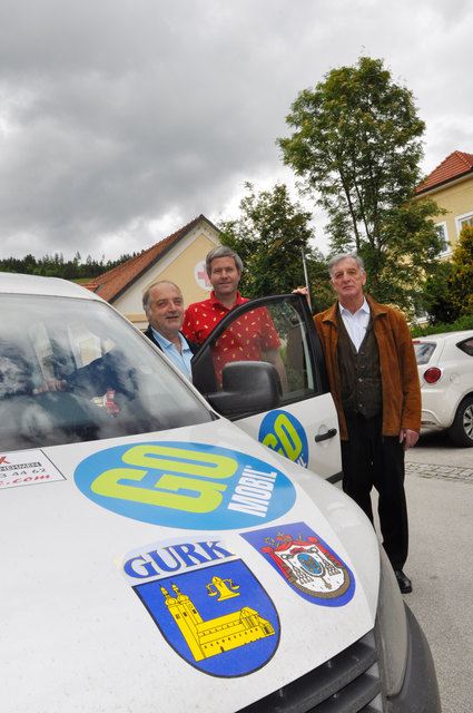 Peter Popetschnig, Hans Leitgeb und Günter Erian sen.