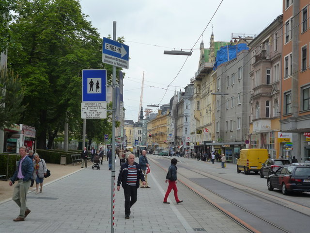 Die südliche Landstraße wird zur größten Begegnungszone in Linz. | Foto: Stadt Linz