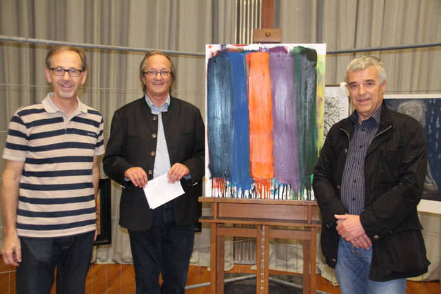 Die Präsidenten der Welser Rotary-Clubs:
Hannes Breitwieser (Wels Nova), Rudolf Roitner (Wels-Burg), Günter Huemer (Wels),v.l.n.r.