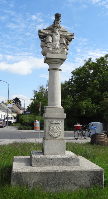 Dreifaltigkeitssäule Marchfeldkanal