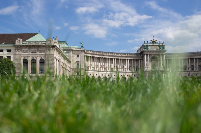 Hofburg im Frühlingserwachen