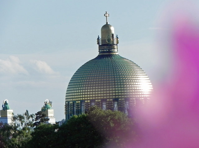 Die schöne Steinhof-Kirchenkuppel