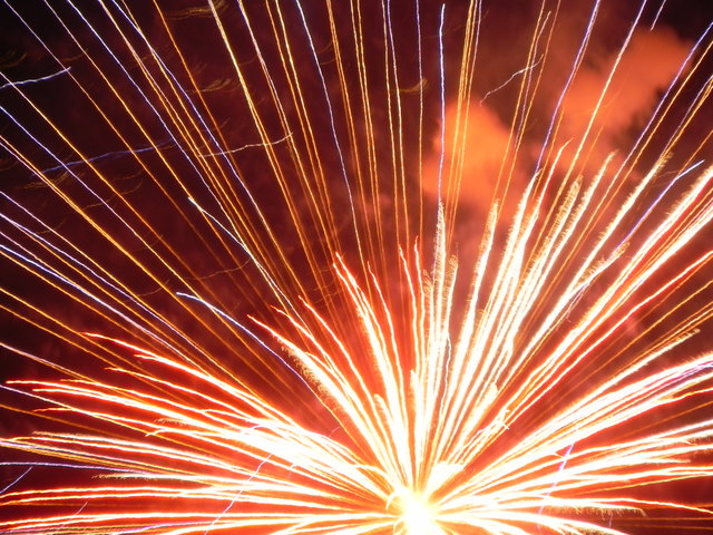 Feuerwerk am Wilhelminenberg