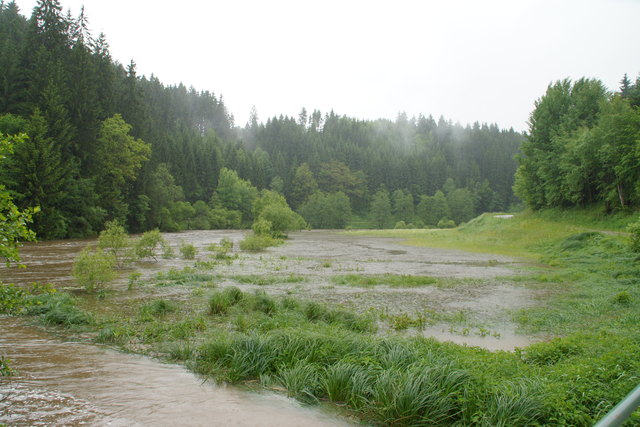 Große Mühl  bei der Bachschmiede in Auberg.
