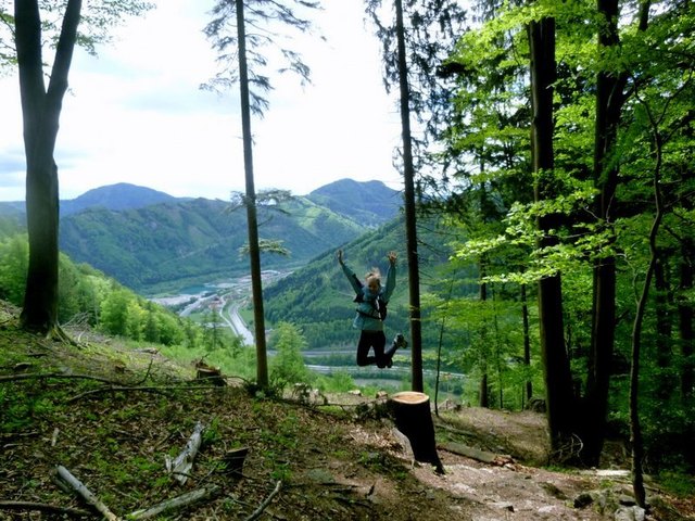 Wer trotz Wanderung immer noch überschüssige Energie loszuwerden hat...