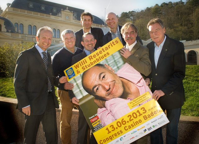 vlnr: Dr. Roman Doppler, DI Martin Gregori, Mag. Peter Schott, Dr. Stephan Gruböck, Mag. Reinhard Scholda, Franz Anton Zauner und Stefan Hartl.