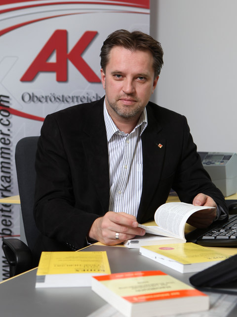 Manfred Riepl, Leiter der Arbeiterkammer Rohrbach. | Foto: Foto: AK