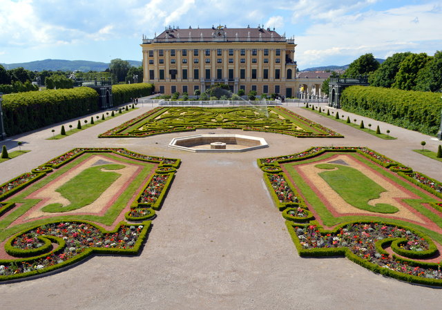 Kronprinzengarten in Schönbrunn