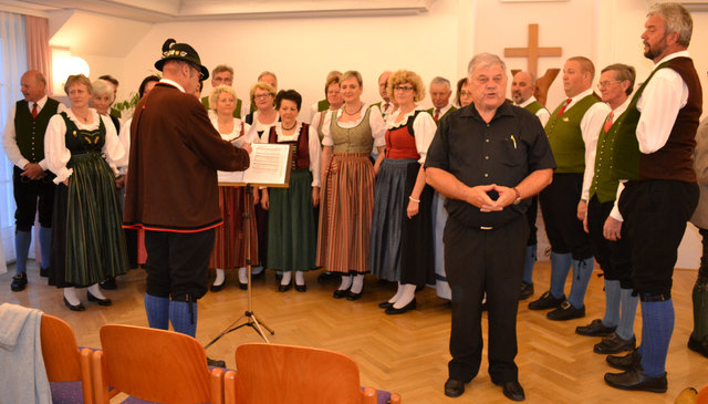 a) ChorinSchlaining. ipg: SG Kamering mit Abgm.HSDir. Alfred Rohr
