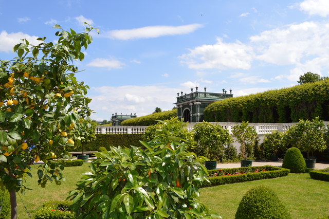 Kronprinzengarten in Schönbrunn