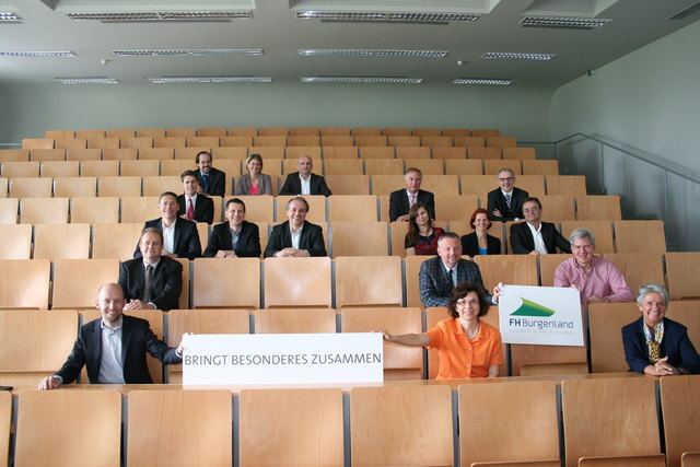 Neues FH-Führungsteam bringt sich für die FH Burgenland in Position