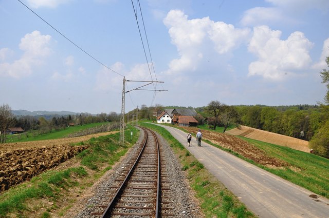 Fahrt mit der Gleichenberger Bahn