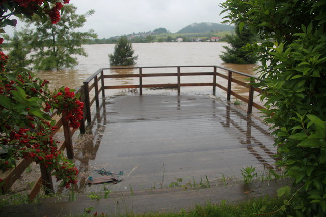 Abwinden Bereich Winauweg Gem. Luftenberg | Foto: FF Luftenberg