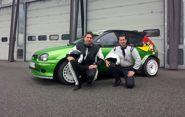 Florian Liendl und Christoph Finder gehen am 21. Juni bei der Jaques Lemans Rallye in St. Veit/Glan an den Start (v. l.).