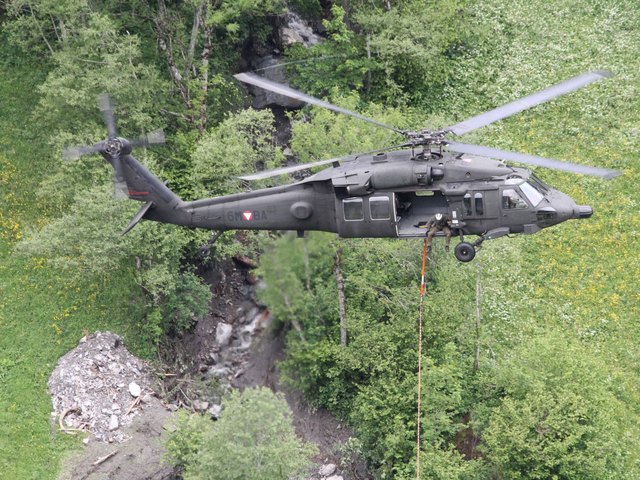 Der S 70 Black Hawk im Einsatz