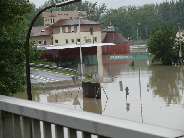 Der Penny-Markt in Schärding am Nachmittag des 3. Juni.