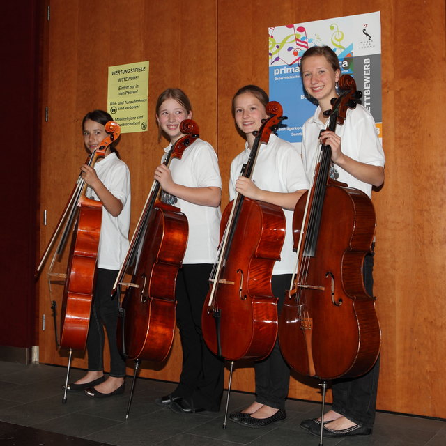Cellisimo“ - Tina Schädle, Isabella Haas, Lena-Sophia Kerle, Birgit Wankmiller-Cello.