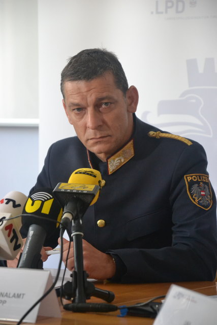 Mag. Helmut Tomac, Landespolizeidirektor