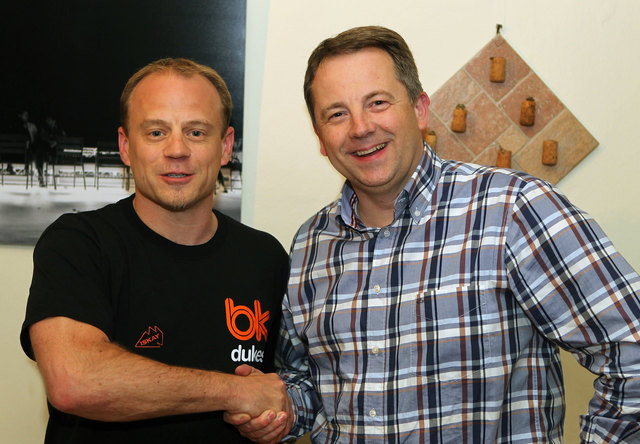 General Manager Roman Leydolf sieht in Langer den idealen Kandidaten, die Dukes zu weiteren Erfolgen zu führen. | Foto: dbba-press / M.Filippovits