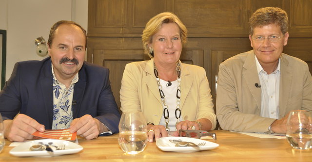 Fachjury :Johann Lafer, Lisl Wagner-Bacher, Karl Hohenlohe " Das Wettkochen kann beginnen"