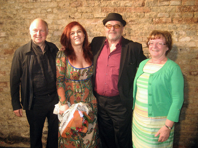 Kulturgemeinde (v.l.): Sepp Stranig, Maya Solotaya, Erwin Steinhauer, Marianne Klicka | Foto: Foto: Thomas Neunteufel