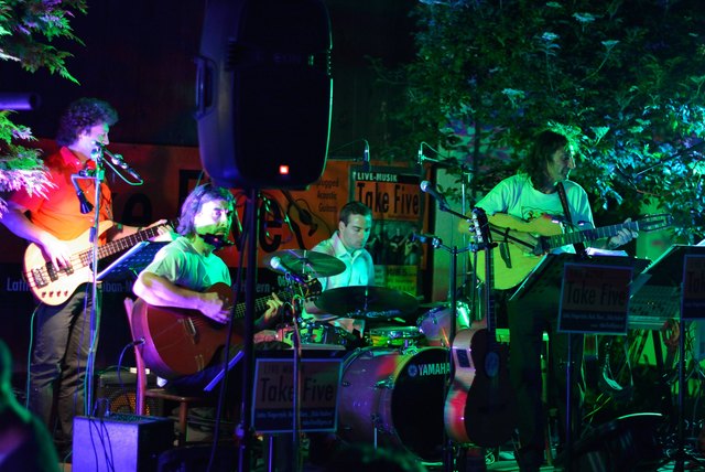 Stimmung im Hof des Gasthofs Rahofer | Foto: Peter Schrack