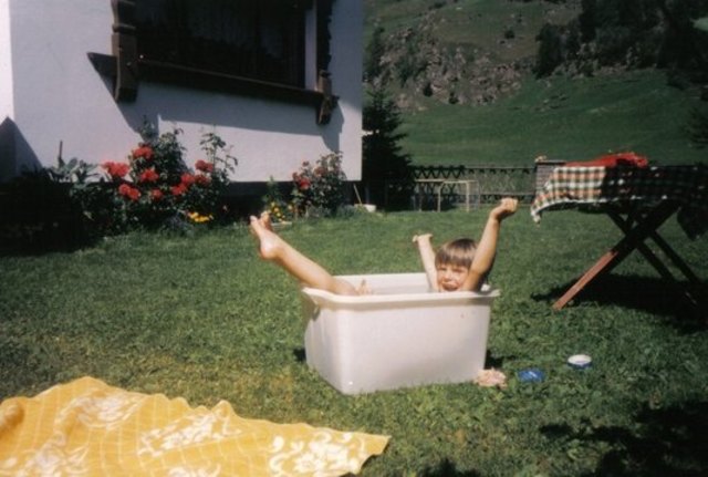 Sommerparty mit DeBeukelaer anno 19..