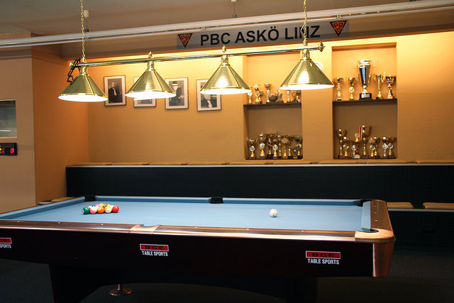 Mit viel Schweiß und Herzblut schufen sich die Mitglieder eine Billard-Oase, die bundesweit seinesgleichen sucht!