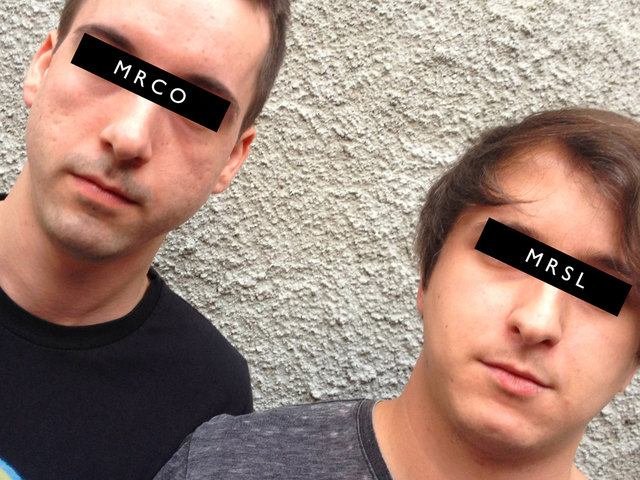 An den Turntables: die DJs MRCO & MRSL.