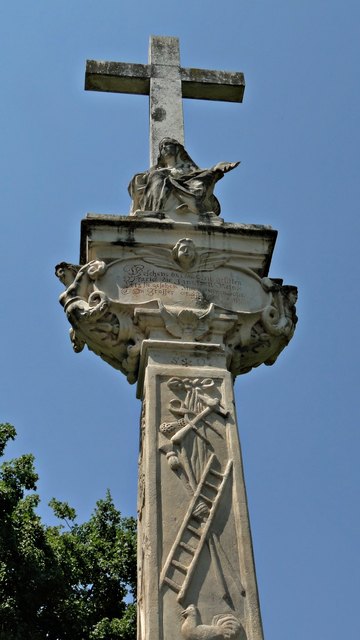 Schmidtsche Votivkreuz im Augarten Brigittenau