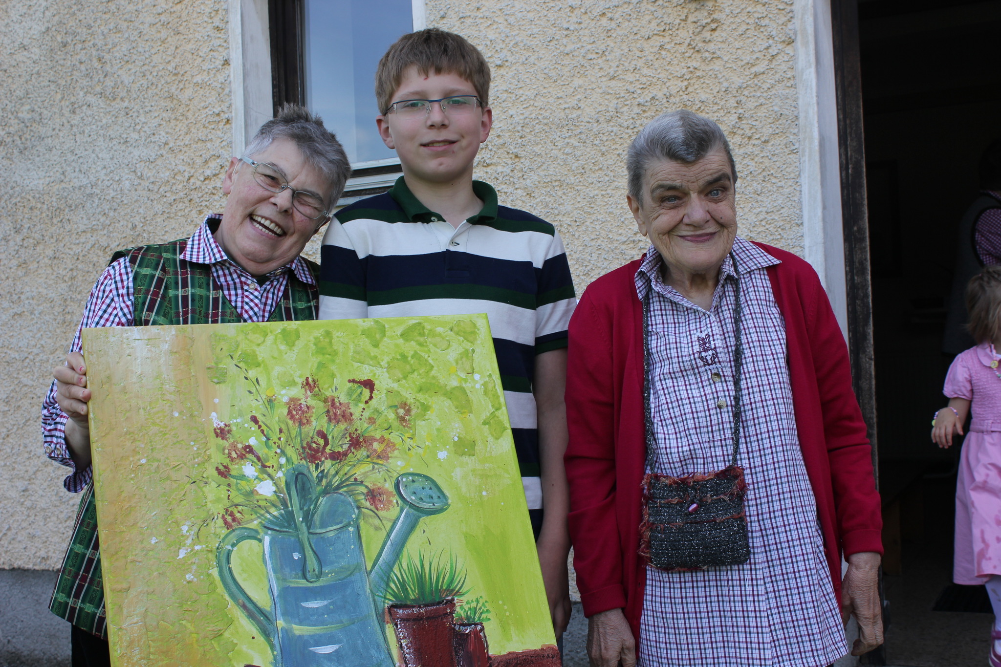 Malen mit Menschen mit Beeinträchtigung - Perg