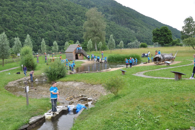 Das Wassererlebnis Mini-Donau in Engelhartszell. | Foto: Wundsam