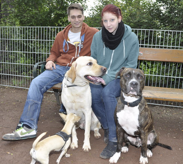 Michael Ortner und Bettina Reithmayer: Die Hundezone ist verbessserungswürdig.