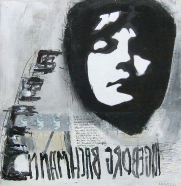 "Spurenseuche Ingeborg Bachmann" von Inge Lasser, derzeit in der Galerie D. U. Design in Villach | Foto: I. Lasser/D.U.