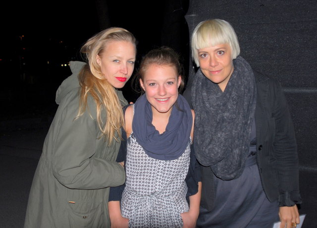 Nina Proll, Sophie Stockinger und Katharina Mückemnstein