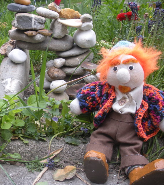 Zwerg Zatsch als Puppe. | Foto: Privat