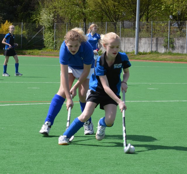 Sportlich und elegant, auch das ist Hockey. | Foto: THC Linz
