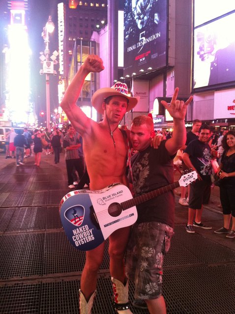 Party am Time Square New York