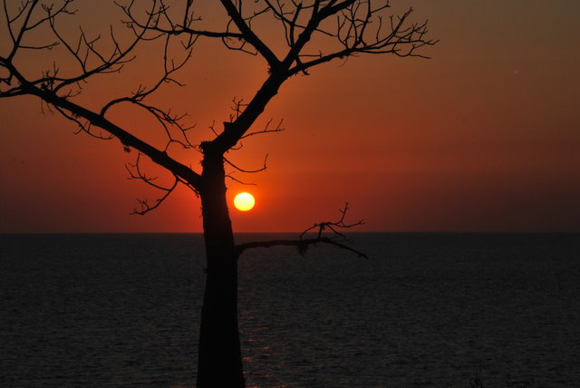 Sonnenuntergang in Madagaskar