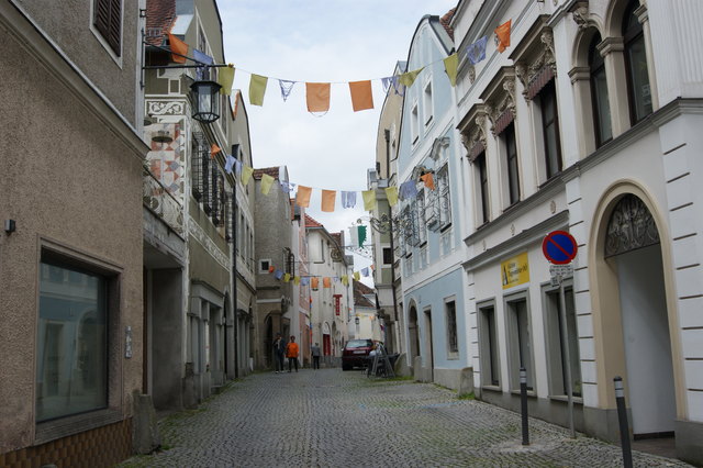 Die Haratzmüllerstraße in Steyr. | Foto: Thöne