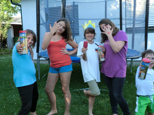 Und da lächelt er auch schon, der Prinz.....