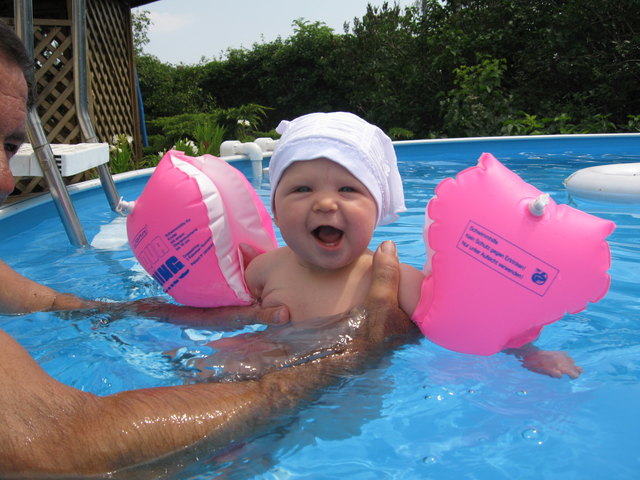 Spass im Pool