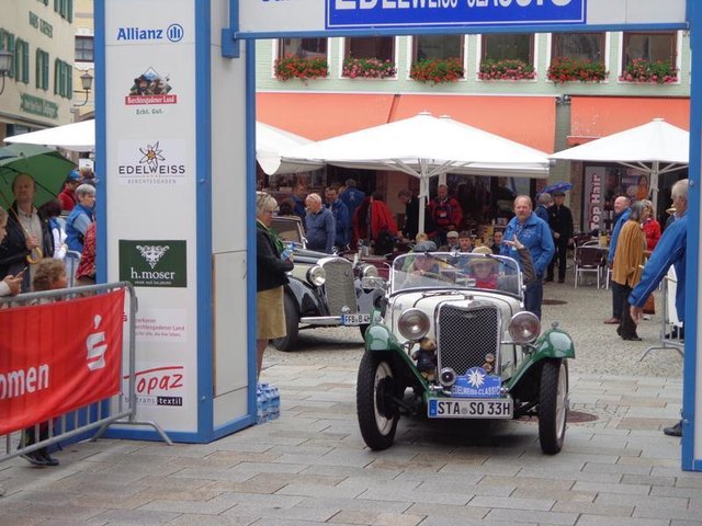das ältestes Fahrzeug der EdelweißClassic, ein "Singer Nine Sports Four Seater" aus dem Jahr 1933 | Foto: Ingrid Hofmeister