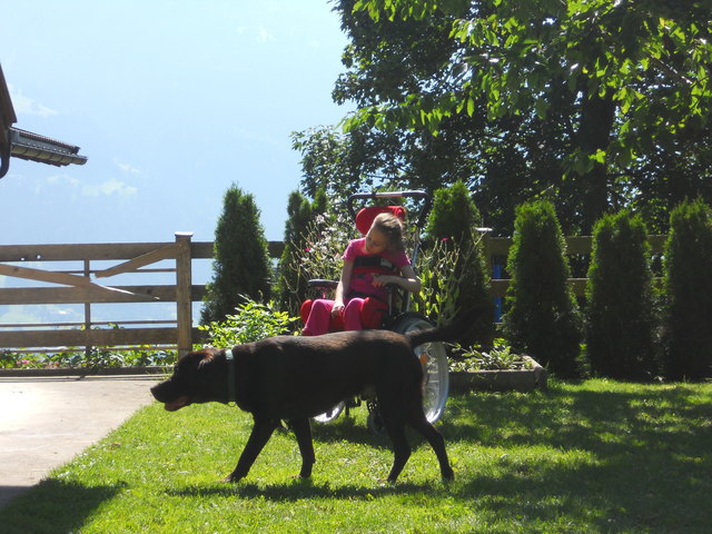 Sonnenbad in Tirol